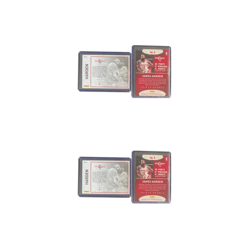 PANINI 2015 Rockets James Harden Horizontal+Vertical Special Cards Star Cards Card Passes Sports Cards 2 Pcs-3