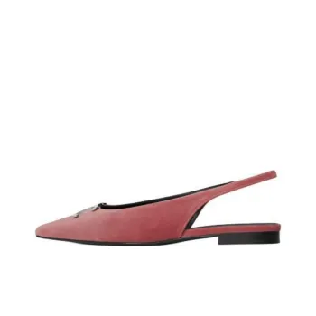 CELINE Alma Triomphe Casual Single Shoes Women's Pink