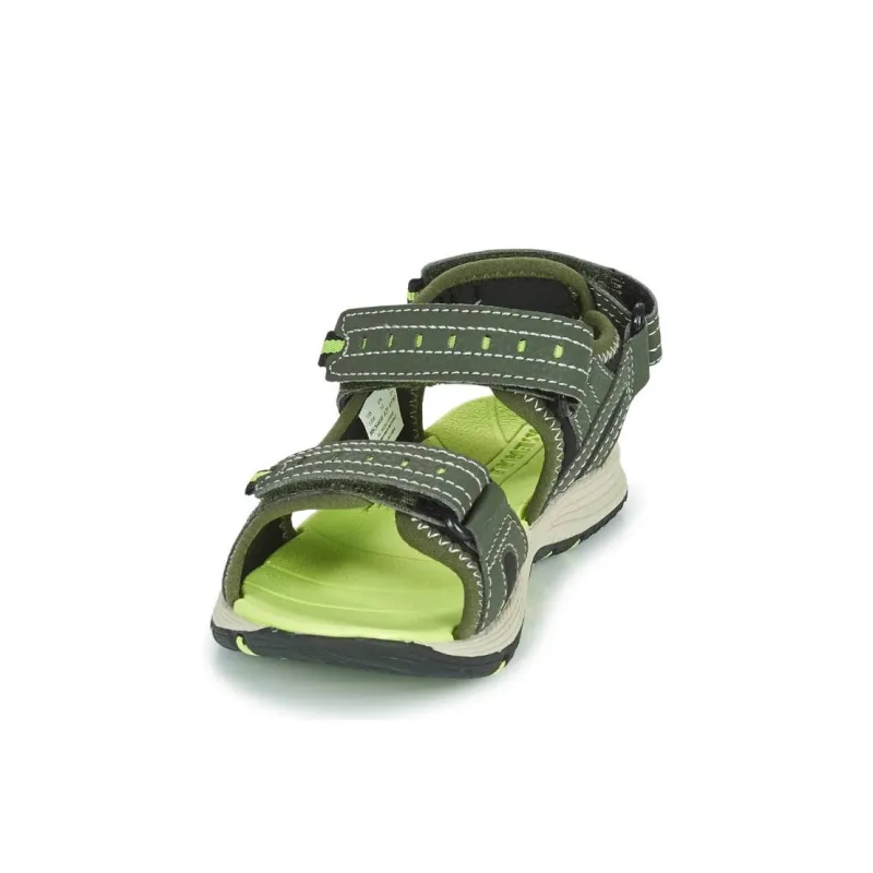 MERRELL Anti Slip Wear Resistant Low Top Children's Sandals Yellow Green Teenagers-3