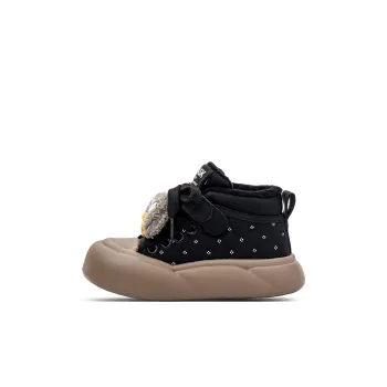 ASK Anti Slip Cushioning Warm High Top Kids' Skateboarding Shoes Black Kids'