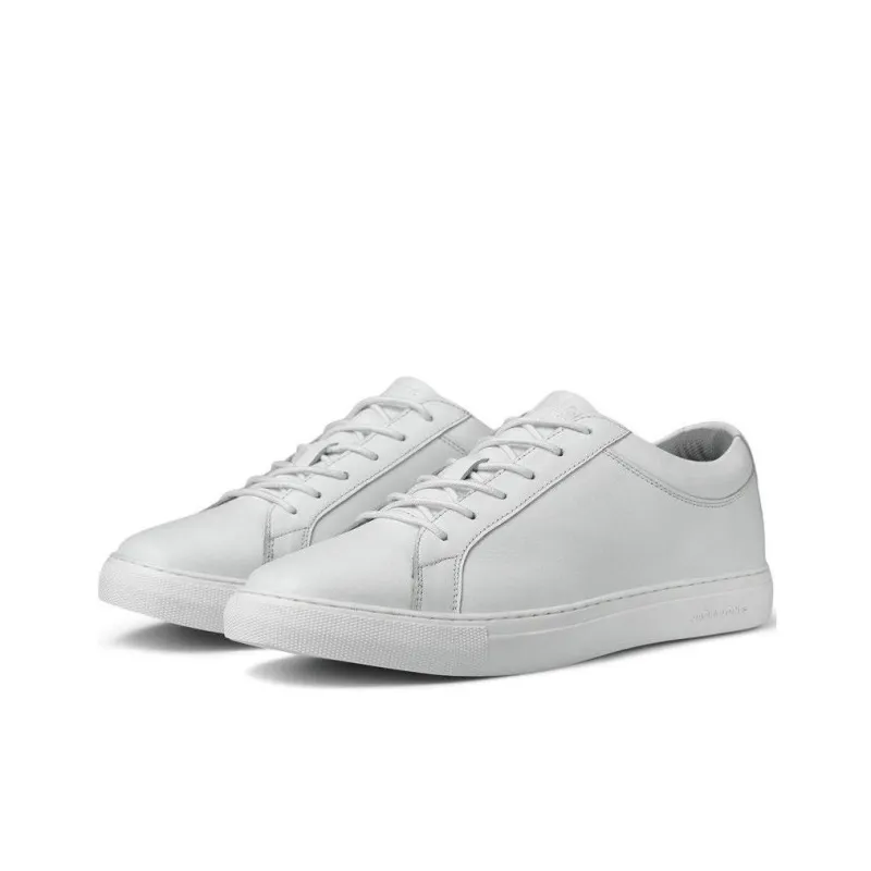 JACK JONES· Low Top Skateboard Shoes Men's White-1