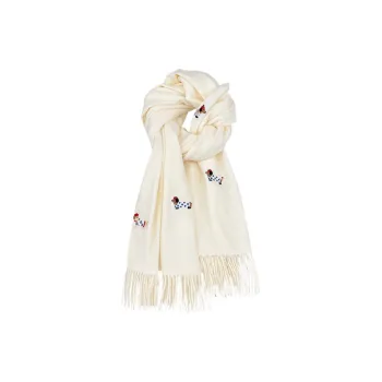 SLEEPYWALK Acrylic Knit Scarves Women's Multicolor