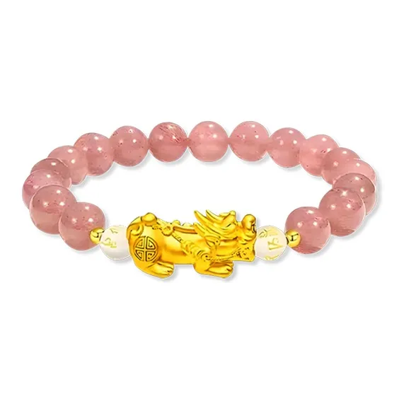 SINO GEM Gold Bracelet Unisex-5