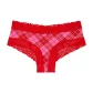 1 Pack (Pink and Red Plaid Print/Red)