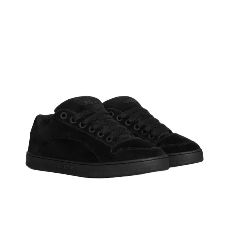 CELINE Low-Top Skateboard Shoes Men's Black-2