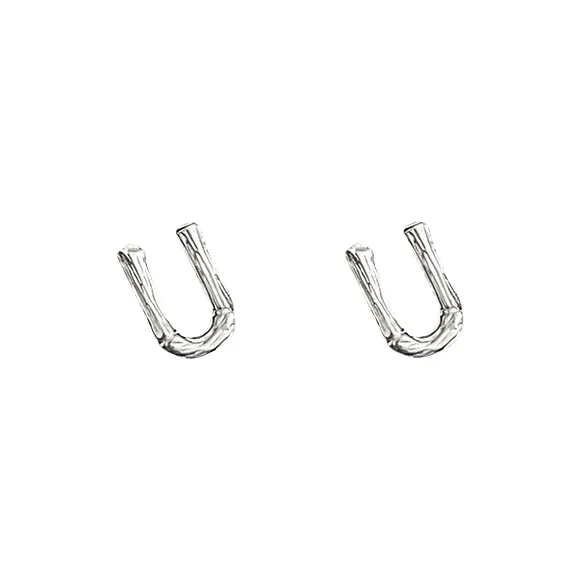 EAR PARTNER Copper Stud Earrings Unisex-24