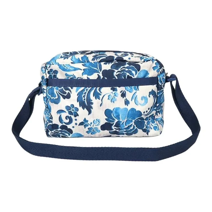 LeSportsac Polyester Shoulder Bag Crossbody Bag Mini Women's Blue & White-5