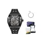6047A Black Case Black Strap