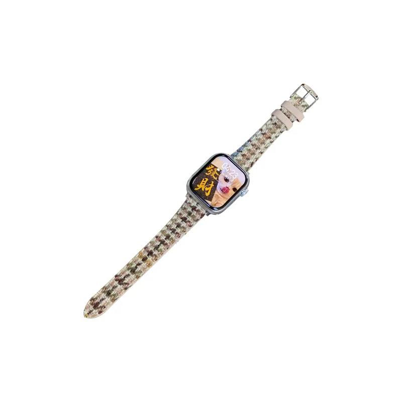 NCFCK Apple Compatibility Watch Band Woolen Material-10