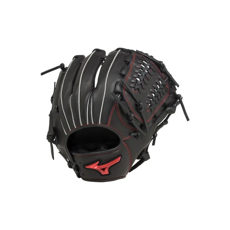 Mizuno Baseball Gloves Pitching Glove Top Grain Cow Leather Unisex-0