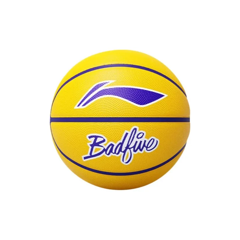 LiNing BadFive The Rebel BadFive 1 Rubber Basketball Yellow Size 7 5 Size Training Unisex-2