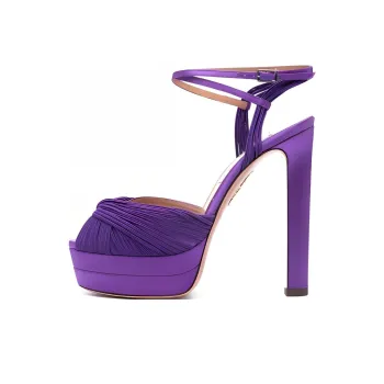 AQUAZZURA Bellini Beauty Plateau 135mm Sandals