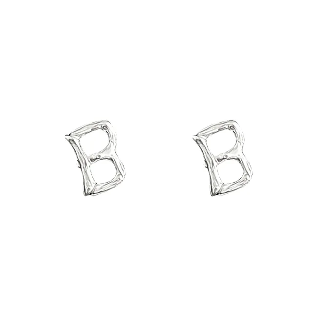EAR PARTNER Copper Stud Earrings Unisex-1