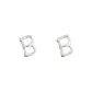 Letter B 1 Pair Eh-2780.ebB