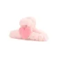 Pink Plush Heart Claw Clip