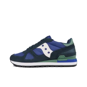 Saucony Shadow Original Anti-Slip Wear-Resistant Low-Top Running Shoes Men's Blue Black