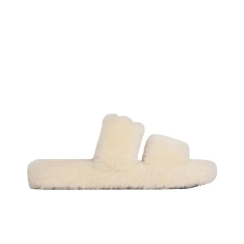 CELINE Slide Slippers Women's Beige-1