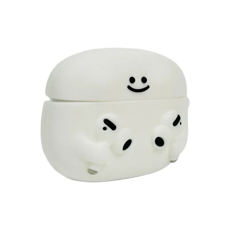 Sopi Compatibility With Apple AirPods 4/2/3/4th Generation/AirPods Pro/Pro 2 Silicone Headphone Figure Headphone Cases-1