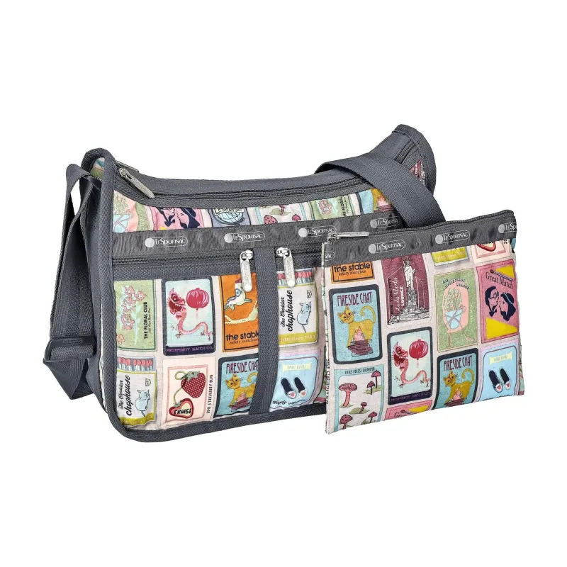 LeSportsac Polyester Shoulder Bag, Crossbody Bag Regular Women's Multicolor-0