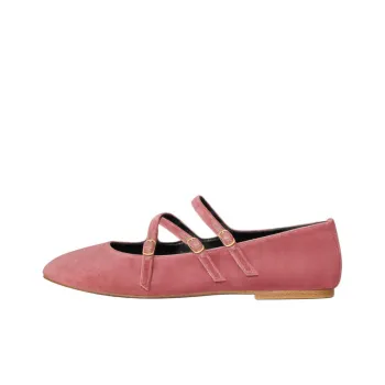 CELINE Les Ballerines Casual Single Shoes Women's Pink