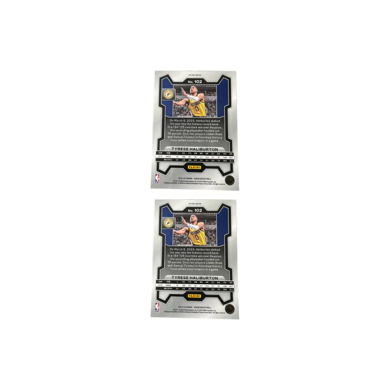 PANINI Halliburton Pacers Core Prizm Collection, Red Crush, Star Cards, Rare Cards Sports Cards 1 Pc-3