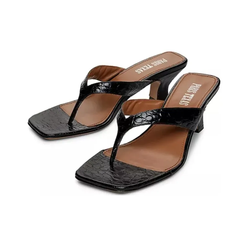 Paris Texas Portofino 60mm Leather Mules-2