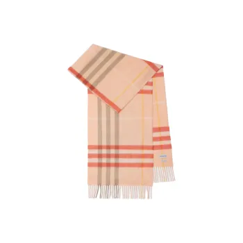 Burberry Giant Check Cashmere Scarf