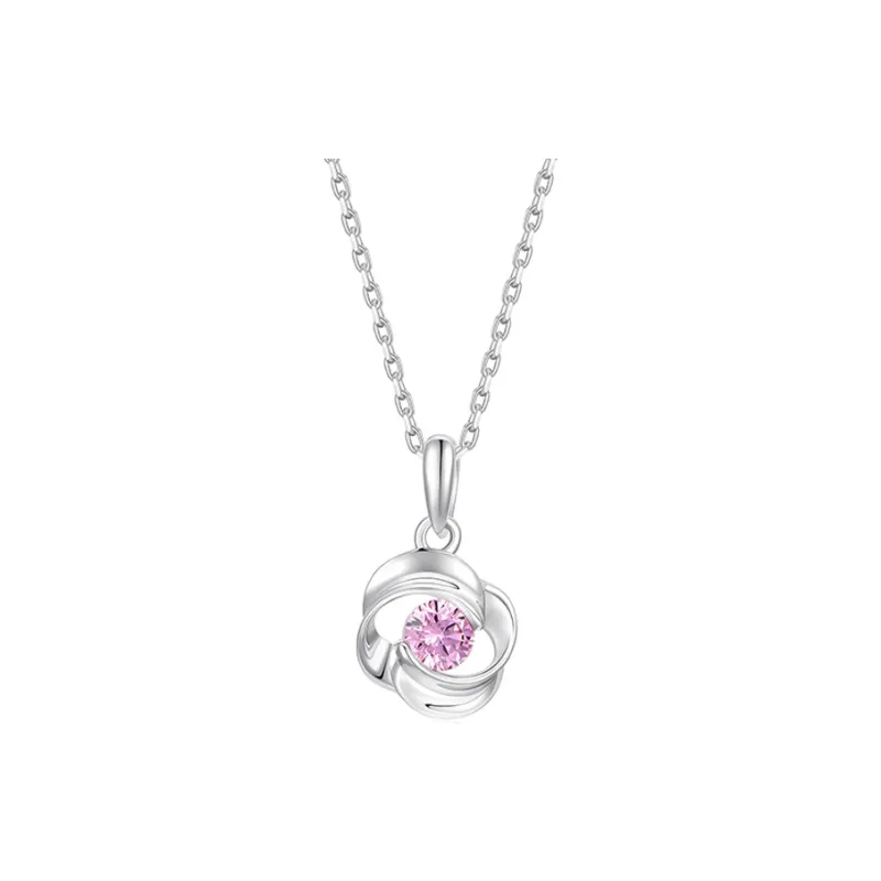 ZHONGLING 925 Sterling Silver Necklaces Women's-7