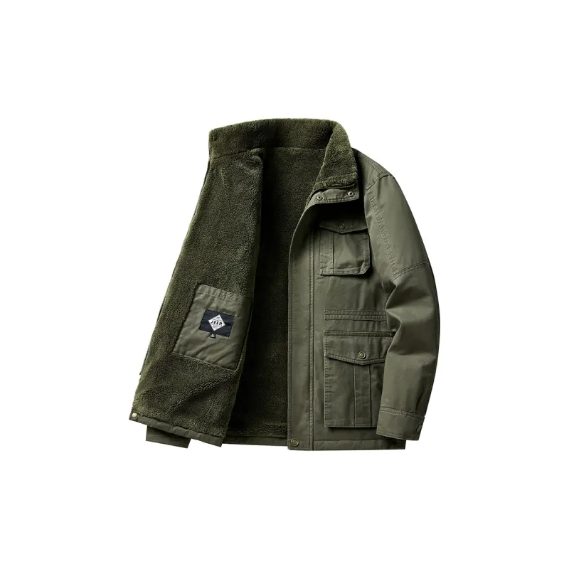 JEEP SPIRIT Jackets & Coats Men's Khaki-14