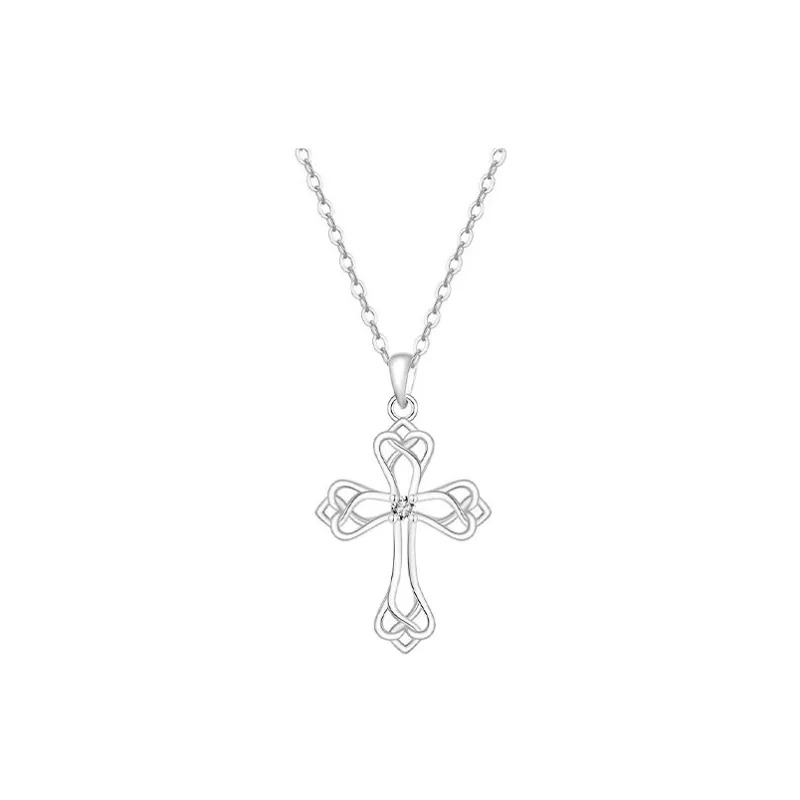 CARAT'S DIARY S925 Silver Necklaces Unisex-0