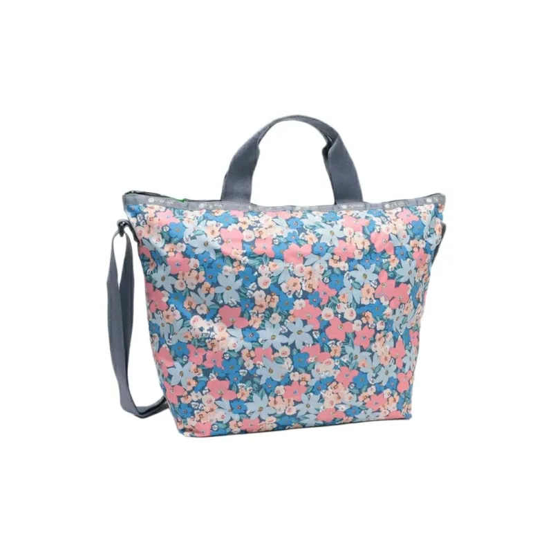 LeSportsac Polyester Tote Bag Shopping Bag Shoulder Bag Crossbody Bag Handbag Women's Blue-1