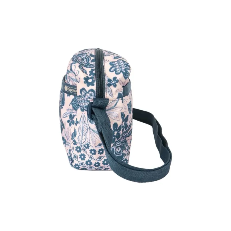 LeSportsac Polyester Shoulder Bag Crossbody Bag Mini Women's Pink & Blue-3