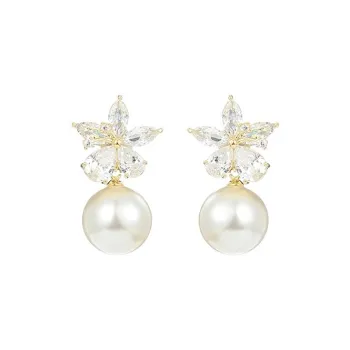 SHARK BABY Faux Pearl Earrings Women's