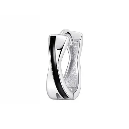 ZWU 925 Sterling Silver Stud Earrings Unisex-0