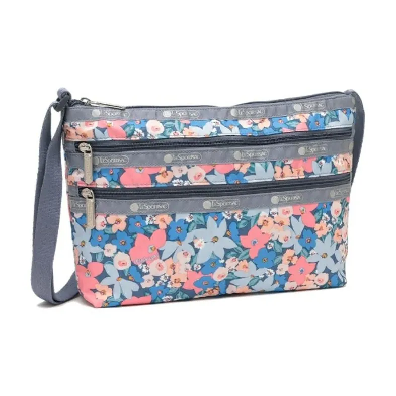 LeSportsac Polyester Shoulder Bag Large Size Women's Blue-1