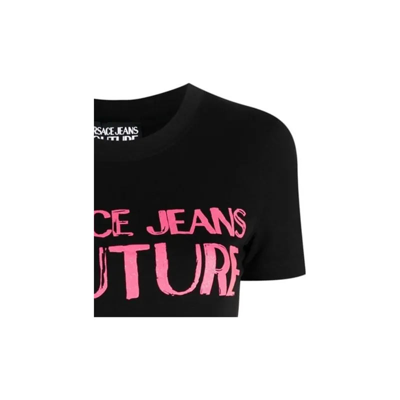 VERSACE JEANS COUTURE T Shirt Women's Black-5