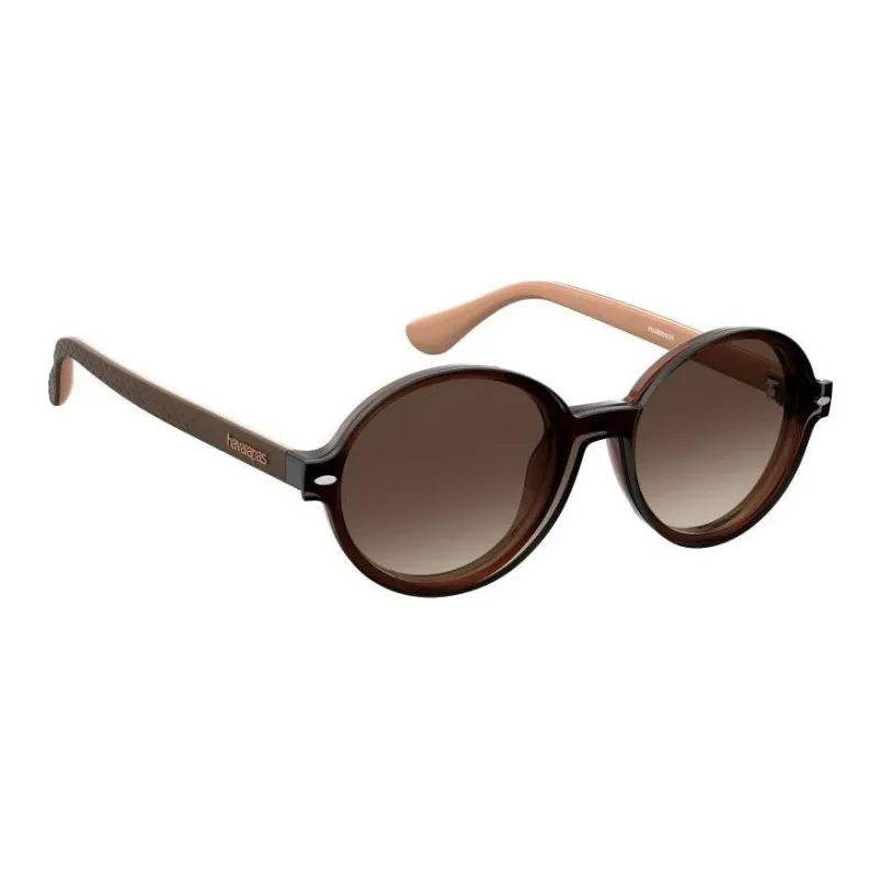Havaianas Acetate Oval Sunglasses Women's Brown-2