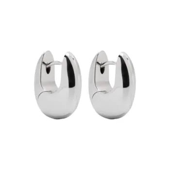 TOM WOOD Small Pebble Earrings