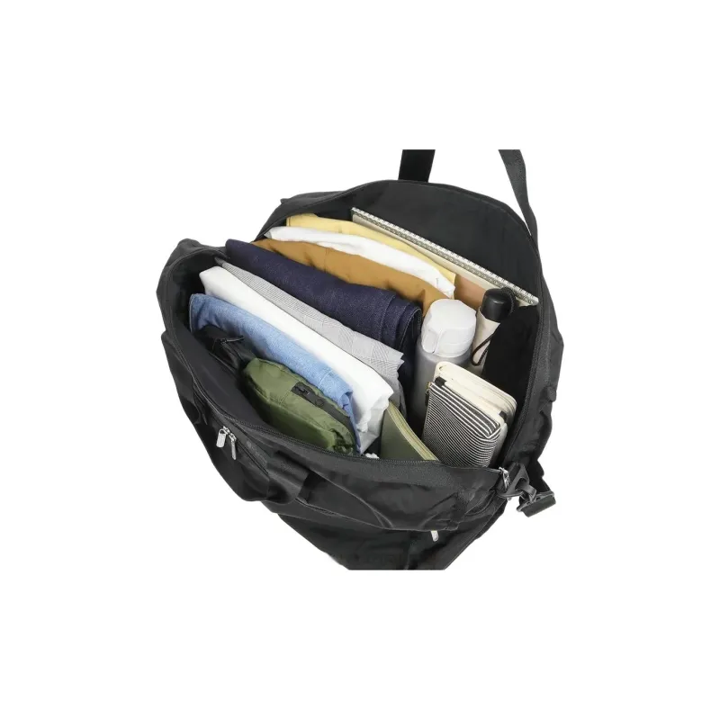 LeSportsac Polyester Boston Bag Handbag Shoulder Bag Crossbody Bag Travel Bag Women's Black-5