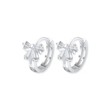 STQ S925 Silver Earrings Women's