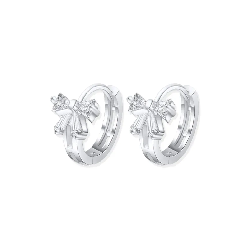 STQ S925 Silver Earrings Women's-0
