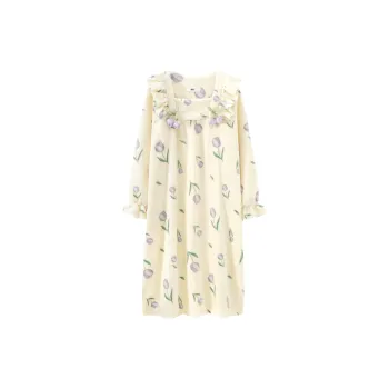 Ta Yan Nightgown Women's Apricot