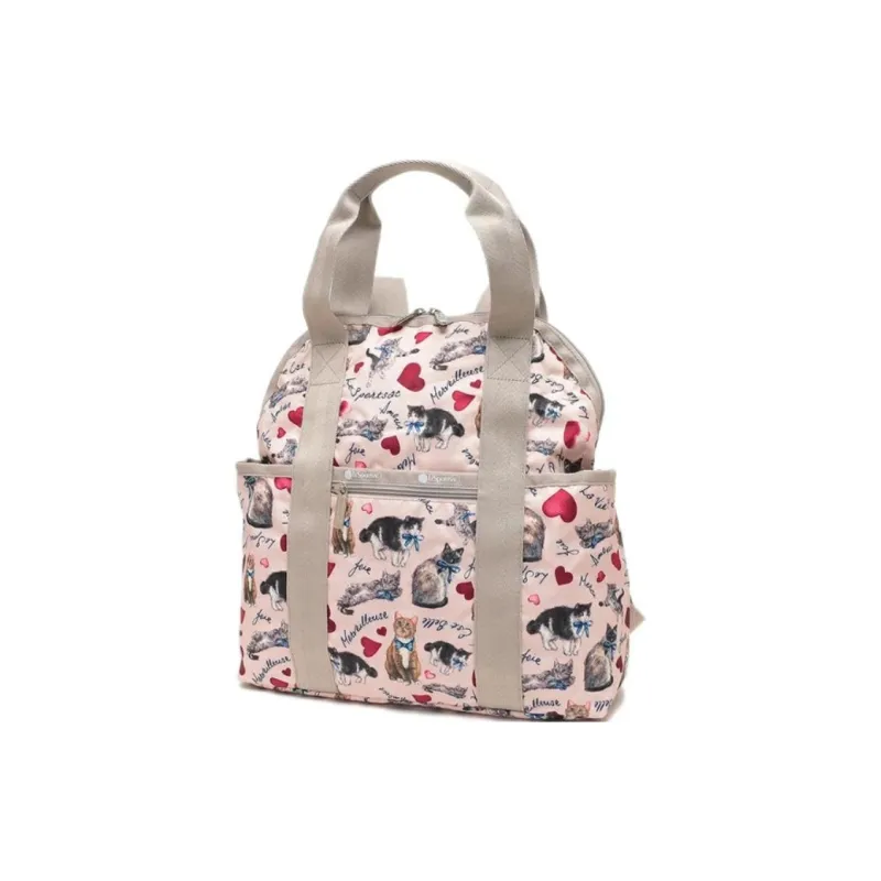 LeSportsac Polyester Backpack Women's Pink-1