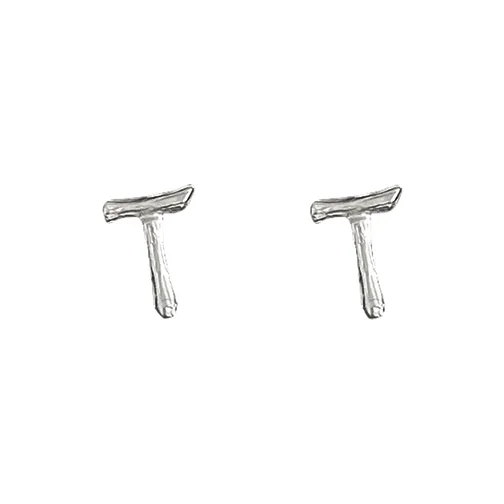 EAR PARTNER Copper Stud Earrings Unisex-23