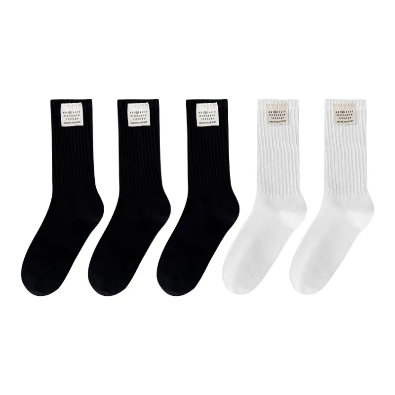 Lan Miao Knee High Socks Women's Combo Set-5