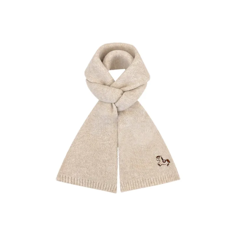STUFFER Contains Wool Knit Scarves Unisex-1