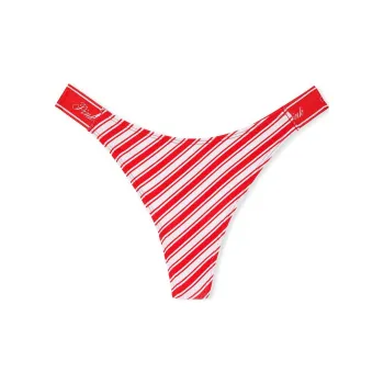 Victoria's Secret PINK Wink Lace-Trim Thong Panty / BVCCSP Underpants Women's 1 Pack Red