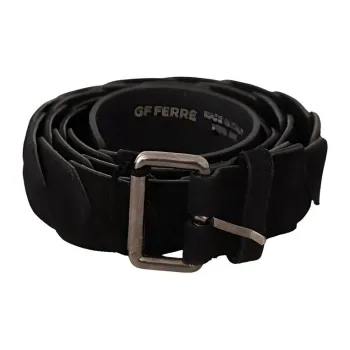 GIANFRANCO FERRE Wool Belt Unisex Black -