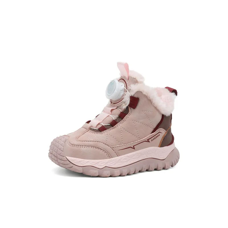 BOBDOG Anti Slip And Wear Resistant Warm Kids' Running Shoes Kids'-15