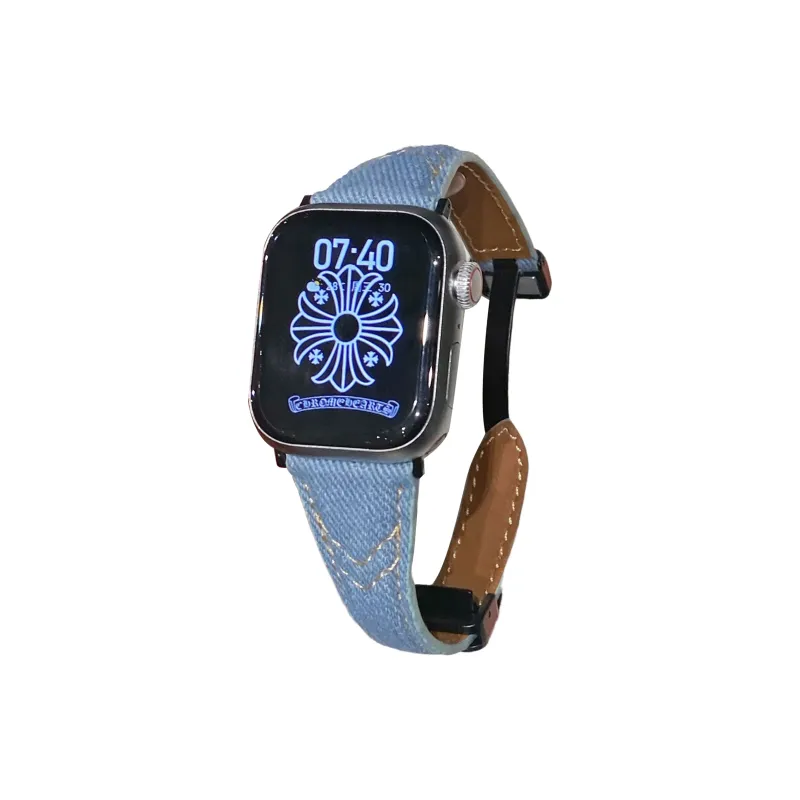NCFCK Watch Band Apple Compatibility Leather-3